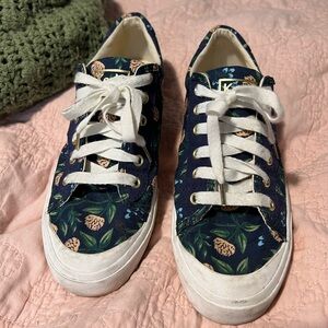 Keds x Rifle Paper Co. lace up shoes